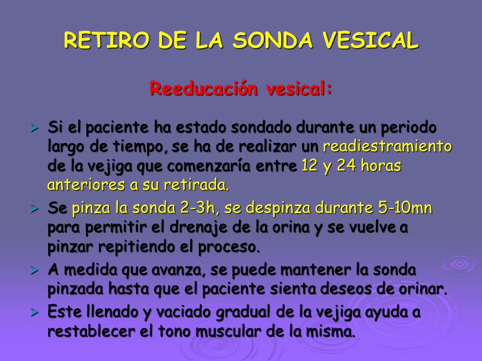 porque se realiza un cateterismo vesical porque se realiza un cateterismo vesical